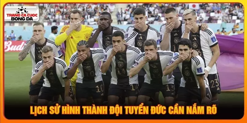 Lịch sử hình thành đội tuyển Đức cần nắm rõ